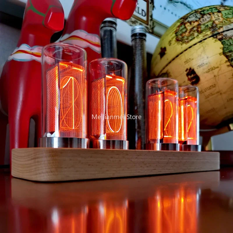 Relógio moderno de tubo Nixie