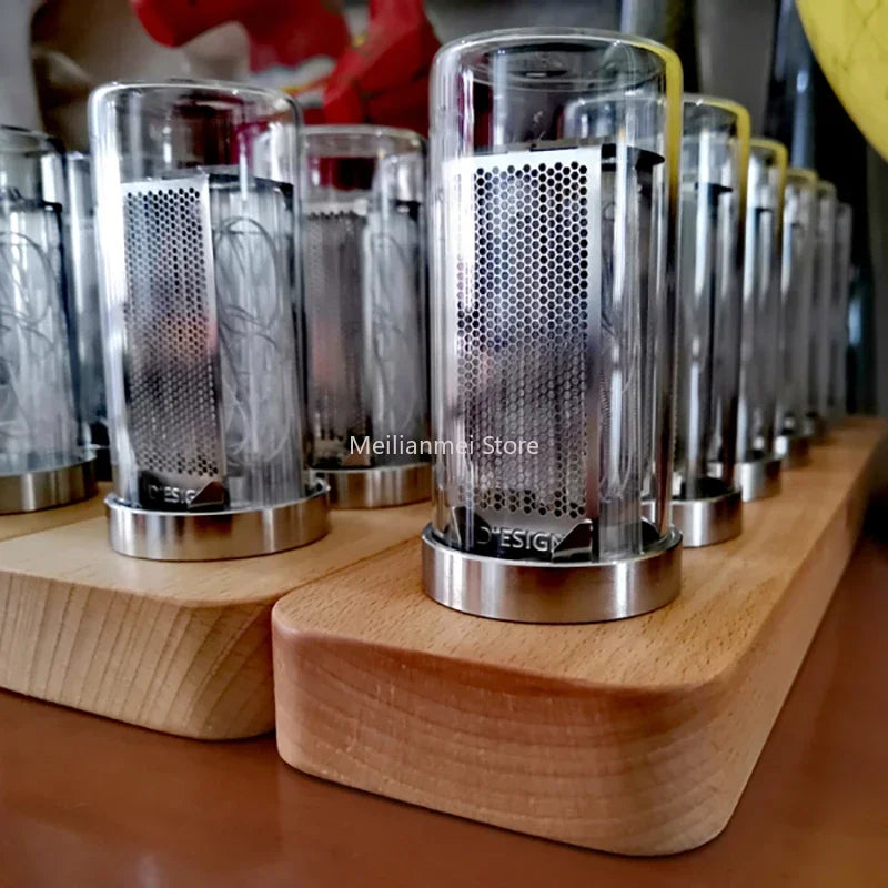 Relógio moderno de tubo Nixie