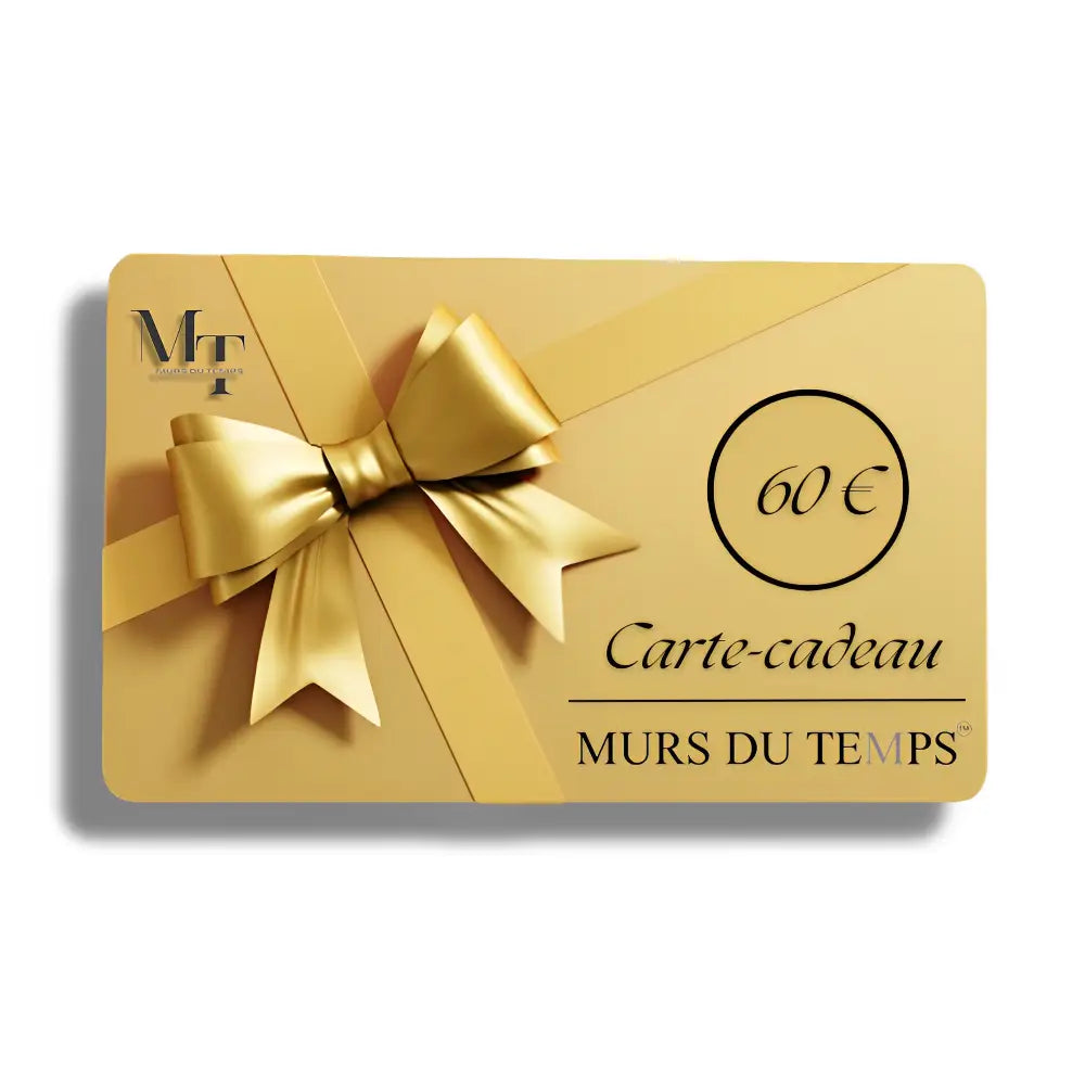 Carte-cadeau Murs du Temps - Carte cadeau - 60,00 €