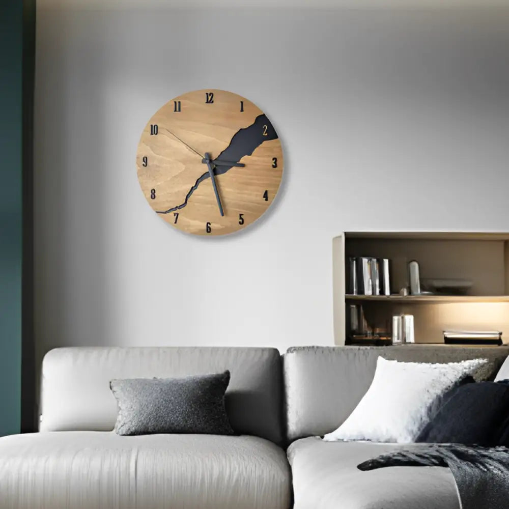 Horloge Bois Design - Horloges murales