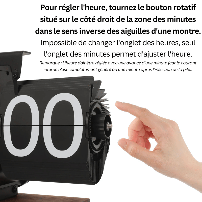 Horloge Flip Vintage Automatique