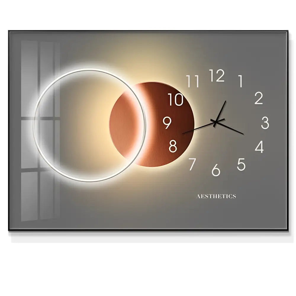 Horloge Murale Tableau Design - Horloges murales - Tableau noir Style 5 / 50 X